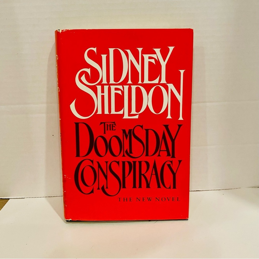 SIDNEY SHELDON The Doomsday Conspiracy First Edition First Print Hardcover Book